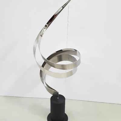 Kinetic Metal Sculpture - 29” Tall