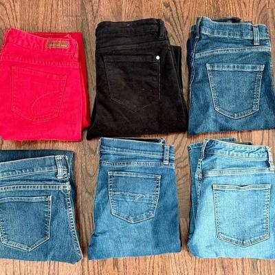 Women’s Pants (Size 6-8) - Calvin Klein, Gloria Vanderbilt, American Eagle, Cabi & more 