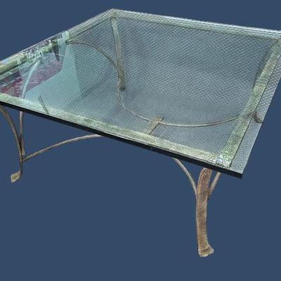 Glass Top Coffee Table 