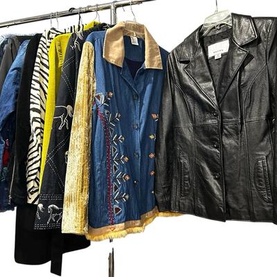 Parsley & Sage, Wilsons Leather, Juicy Couture & More Womens Jackets - Various Sizes