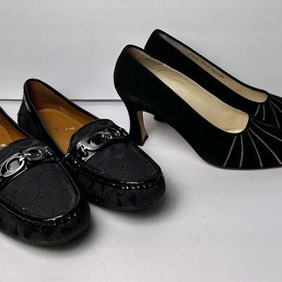 Coach Loafers & Bally Heels - Size 8.5
