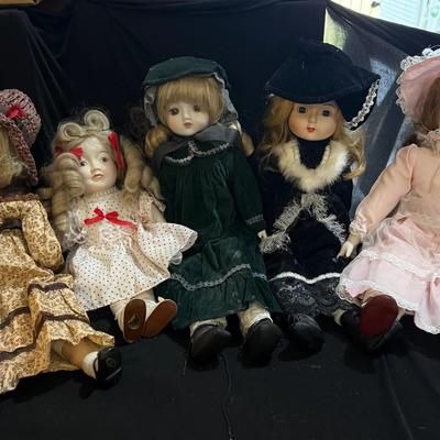 Variety Of Dolls 