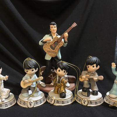 Elvis Presley Porcelain Figures 