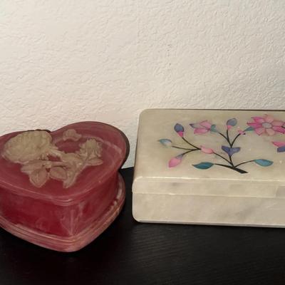 Pretty Vintage Jewelry Boxes 