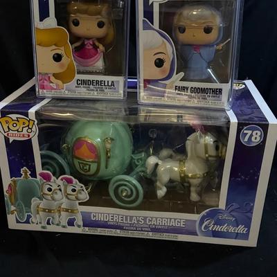 Disney Cinderella Funko Pops