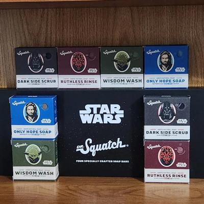 Dr. Squatch's Star Wars Soaps