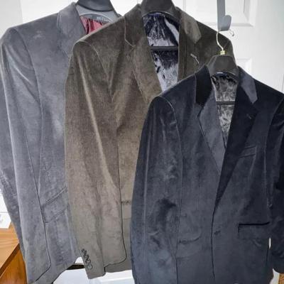Three Corduroy Sport Coats