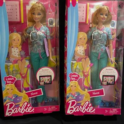 Duo of Nurse Barbie’s 