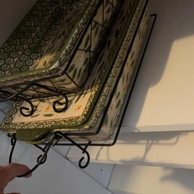 Casseroles And Platter