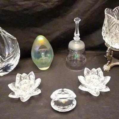 Baccarat Vase & Swarovski Crystal Collection