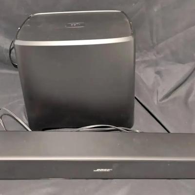 Bose Solo 5 TV Sound System with Polk Wireless Subwoofer