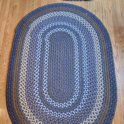 Trio of Braided Rugs (LR)