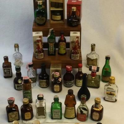 Miniature Spirit Bottles Part 4 Vintage (33pcs)