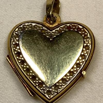 14k Heart Locket