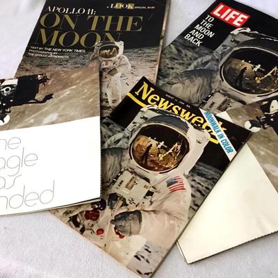 NASA Moon Walk Memorabilia 