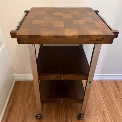 Oasis BBQ Island Stainless Steel & Wood, Folding 