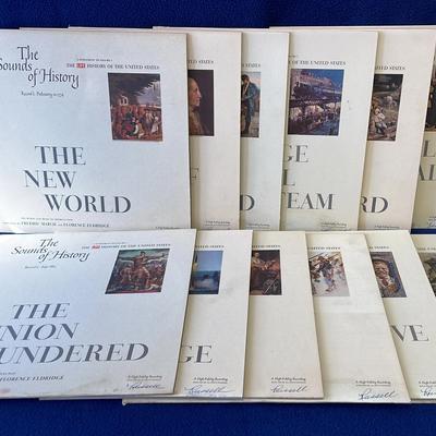 The Sounds Of History Vinyl Records, 12pcs