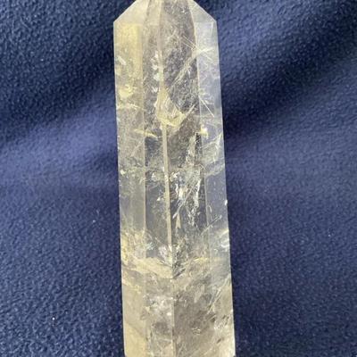 Clear Crystal Obelisk