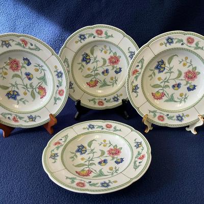 Villeroy &  Boch Heinrich Indian Summer Porcelain Low Bowls, 4 Pcs