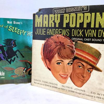 Disney The Legend Of Sleepy Hollow & Mary Poppins, 2 Pcs