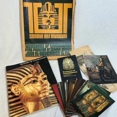 King Tut Exhibition Memorabilia Circa 1979