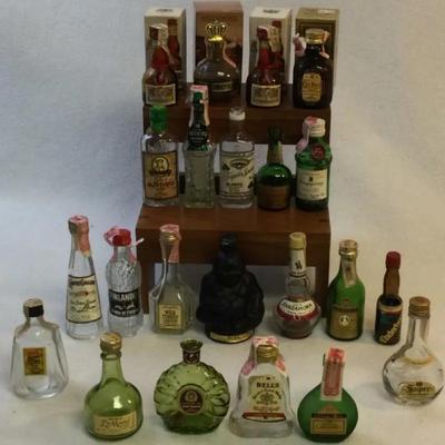 Miniature Spirit Bottles Part 3 Vintage (22 Pcs)