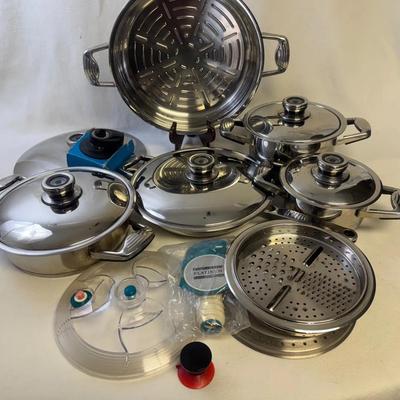 Professional Platinum Cooking System 17 pcs
