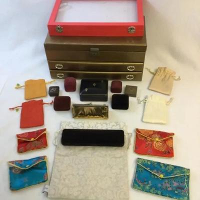 Assorted Jewelry Boxes & Holders