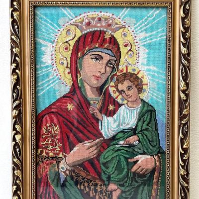 Icon Karanskaya “Mother Of God” Needlepoint 