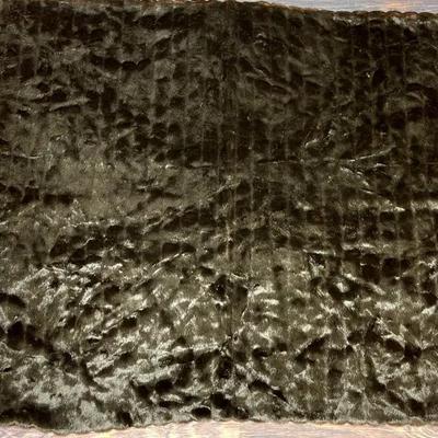 Brown Faux Fur Throw