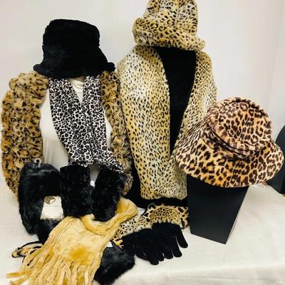 Fierce and Fabulous Real and Faux Fur Leopard Prints