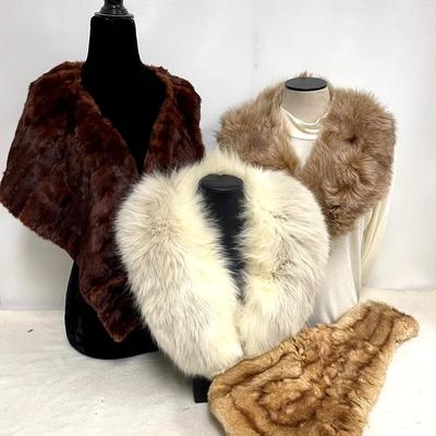 Genuine Vintage Fur Collars and Wraps