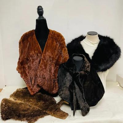 Vintage “Morton’s” Fur Wrap and More