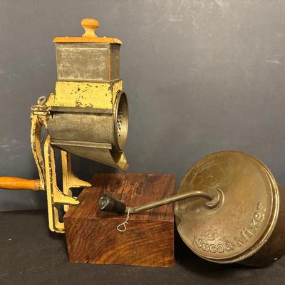 Antique Austria Cheese Grater & Nucoa Mixer