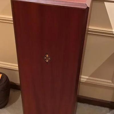 Jaime Miller Inlaid Wood Plinth 