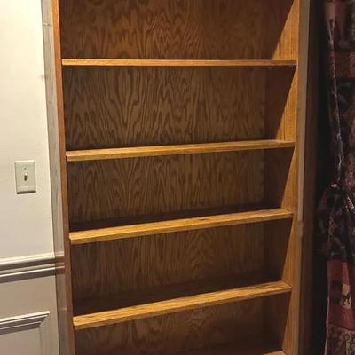 Solid Wood Bookcase 1 Of 2 