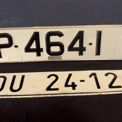 Granada License Plate & Other Foreign Plate