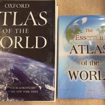 Oxford Atlas Of The World And The Essential World Atlas
