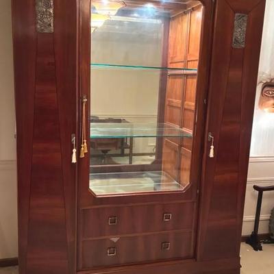 Art Deco Display Cabinet 