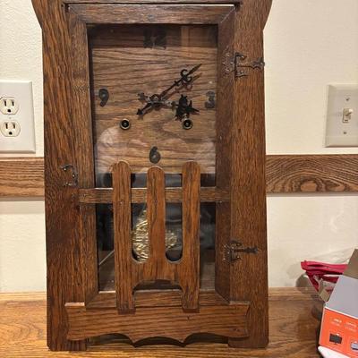 Mission Style Mantle Clock