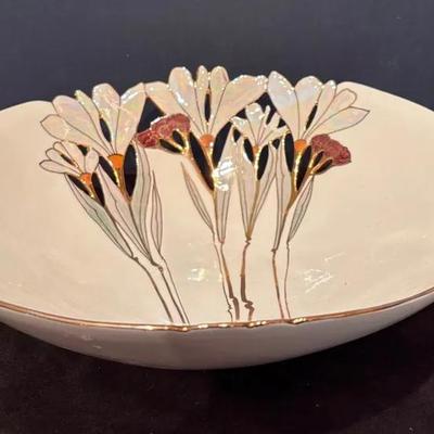 Decorative Art Bowl, Signed by Artist
