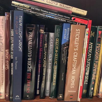 Frank Lloyd Wright Coffee Table Books, And Other Design Books