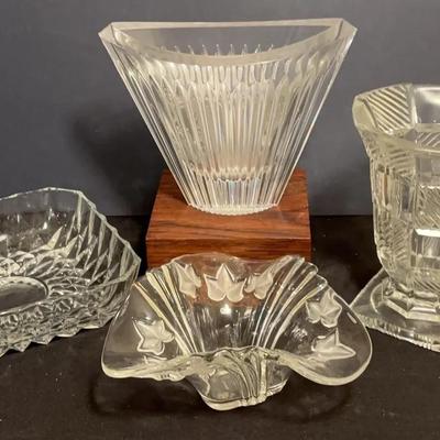 Crystal And Cut Glass Vases And More