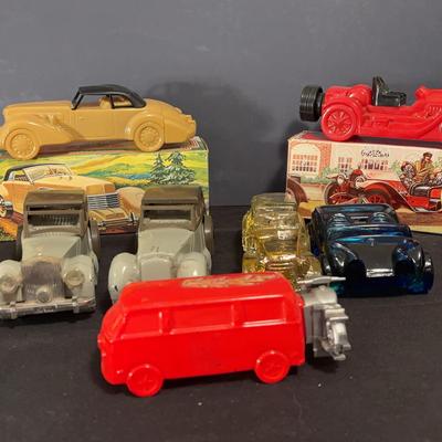 Vintage Avon Automobile Cologne Bottles
