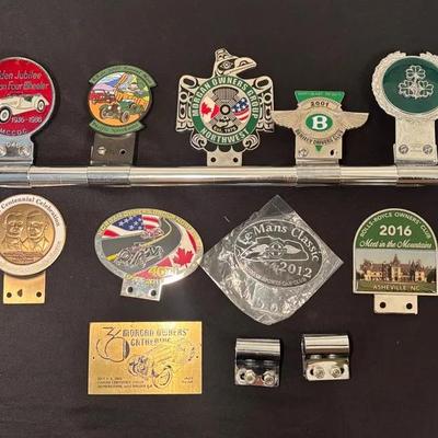 Morgan, Rolls Royce And Bentley Owners Metal Medallions/Badges