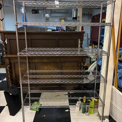 7ft Wire Storage Rack 6