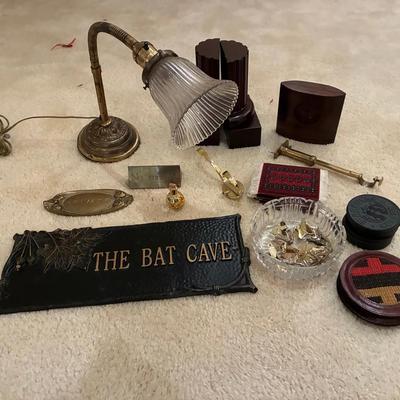 Brass Signs, Picture Hangers, Kilim Coasters