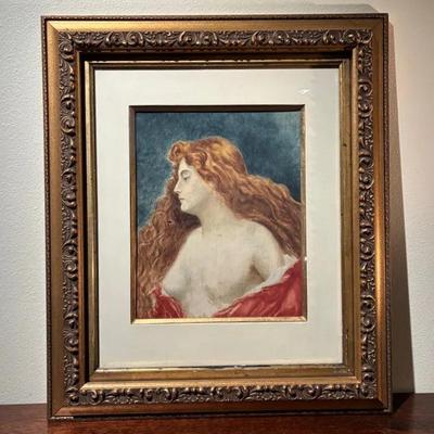 E. Guenes Signed Art Print 