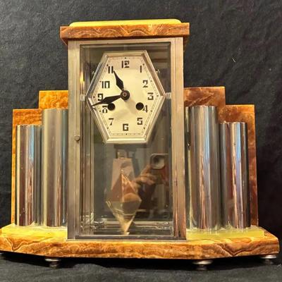 French Art Deco Clock 