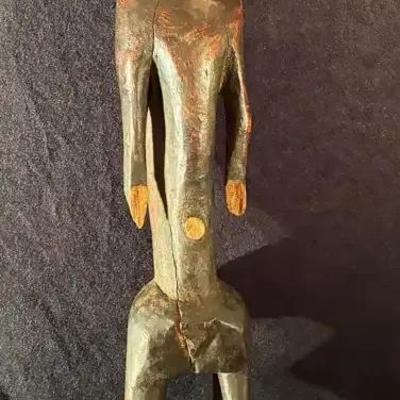 Dogon Mali Carved Wooden Statue 